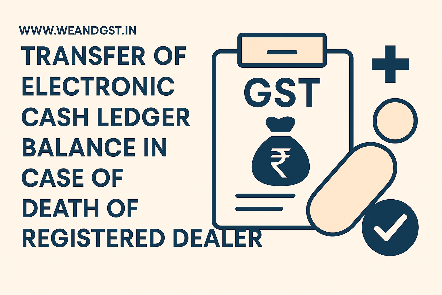 GST legal heir procedure